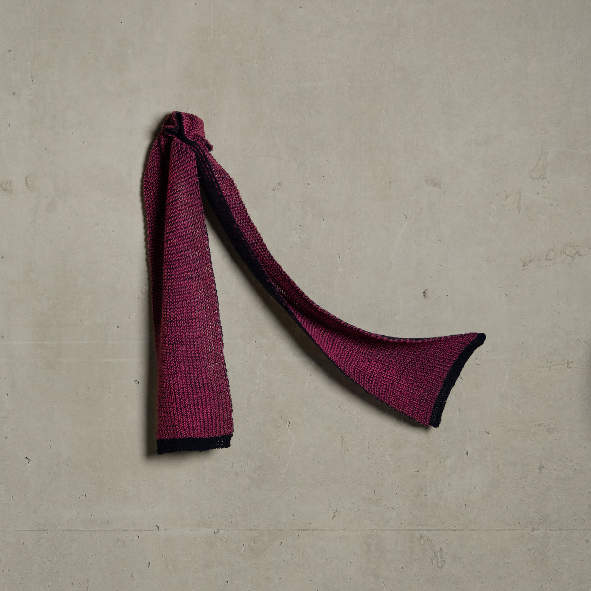Kane Contrast Scarf - Pink/Navy